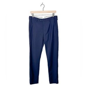 Acne Studios Mens Drifter Wool Mohair Trouser Pants Navy Blue IT 48 (US 32)